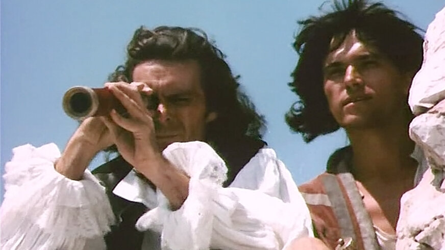 Кадр из кинофильма "Одиссея капитана Блада"