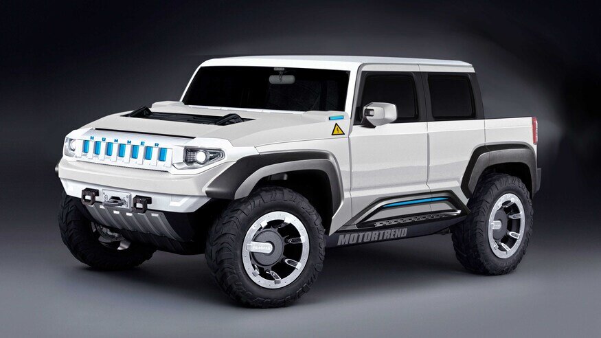 Примерно как будет выглядеть новый hummer