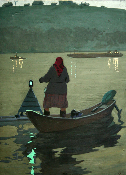 История, рассказанная пристрастно // Илл.: Чернов Семен Ипатьевич,  Добровольский Владимир Федорович, «Бакенщица» 