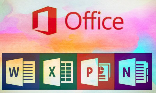Художественно обработанный логотип MsOffice