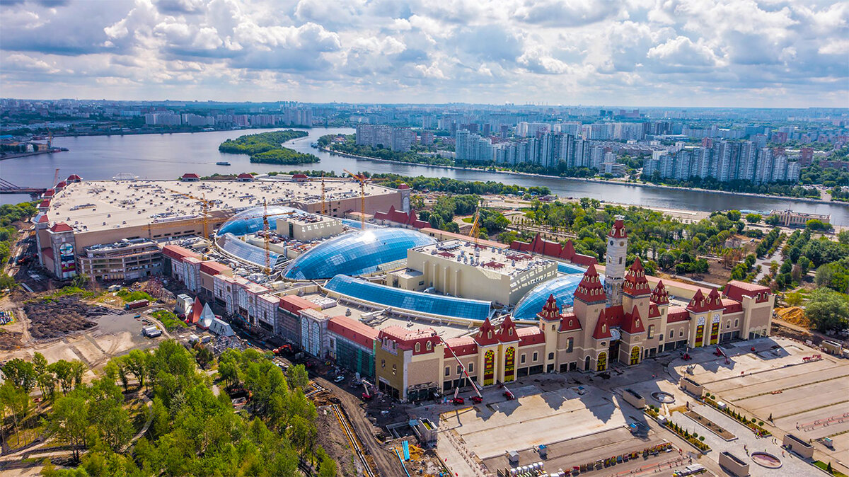 москва крытый парк аттракционов остров мечты