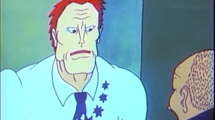 Кадр из мультфильма "Капитан Пронин"