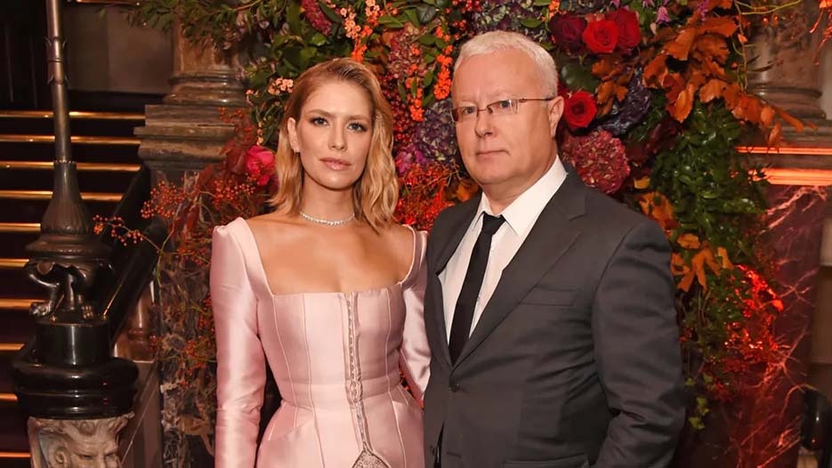 Лена Перминова и Александр Лебедев