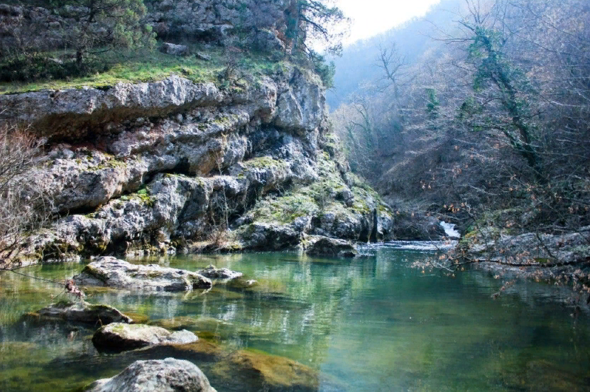 Каньон в крыму фото Маршрут по Чернореченскому каньону (р. Крым) ПоискПути Дзен