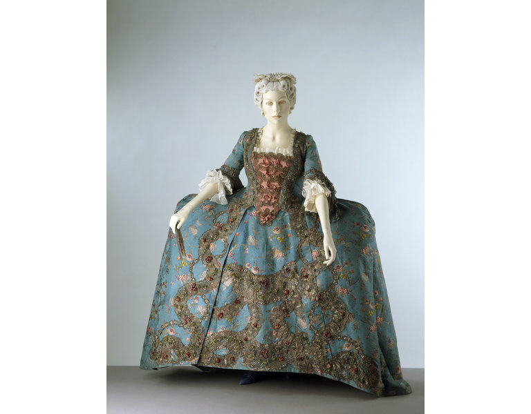 мода 18 века, рококо, панье