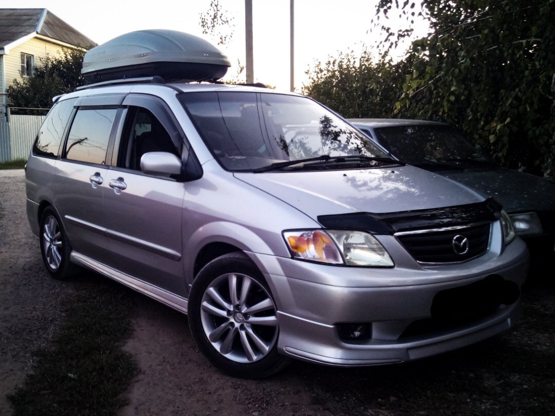 Моя MPV на дисках R18