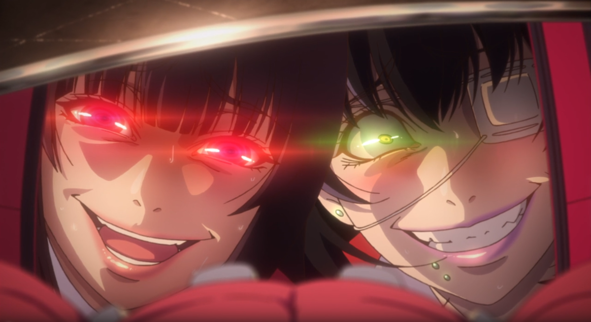 Скриншот из аниме: Безумный Азарт 2 - Джабами Юмеко и Мидари Икишима