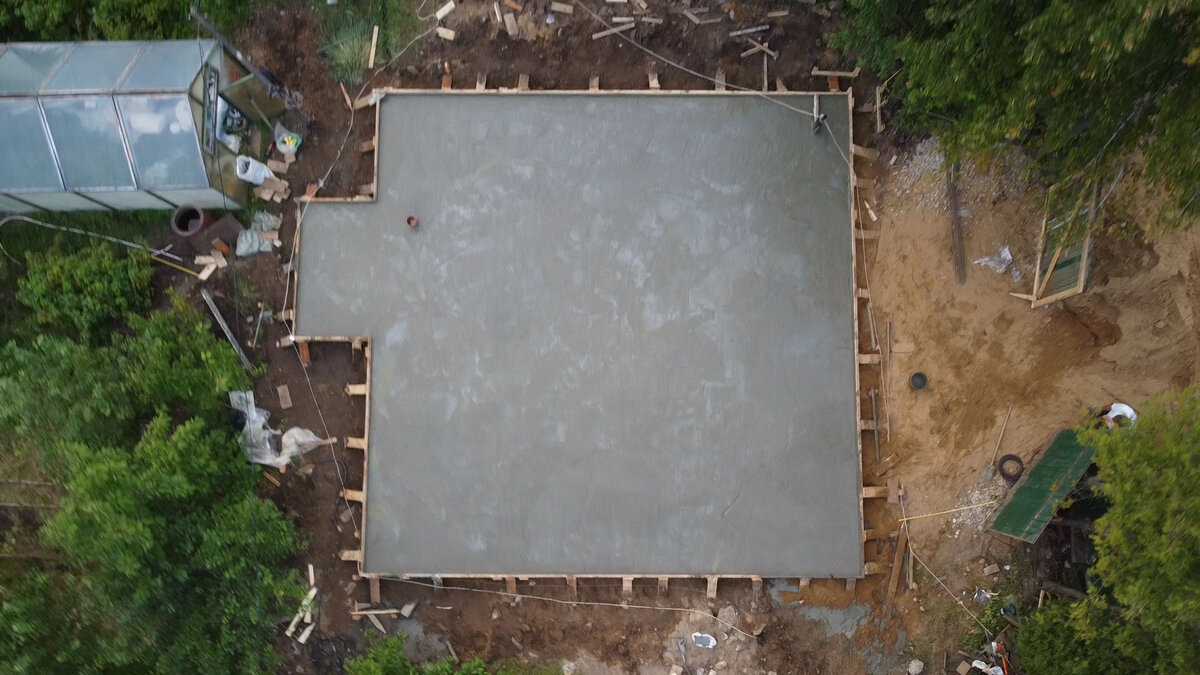 фундамент для дома 9*9