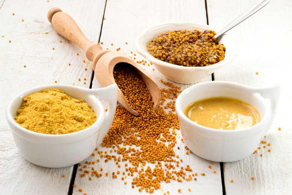 Маска для роста волос с горчицей.