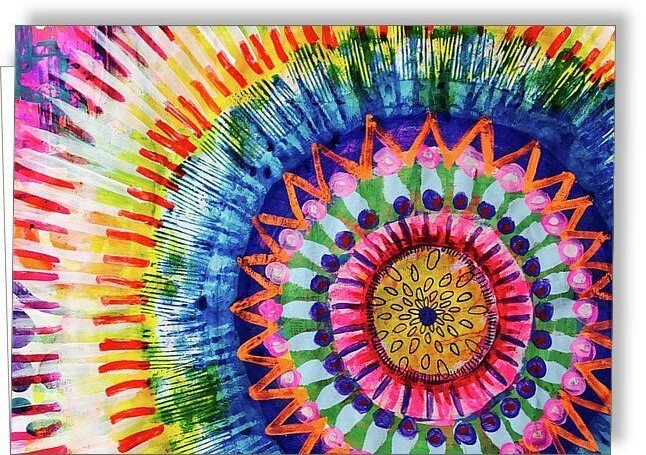 Мандала правильно распределяет энергию по телу