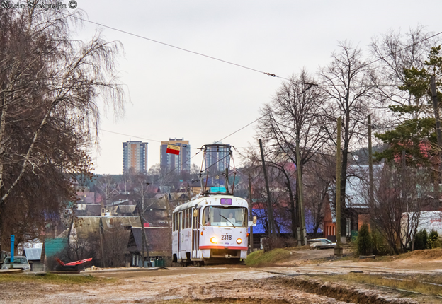 Трамвай Tatra T3К на маршруте 5, Ижевск. Автор фото: Фандюшин Максим