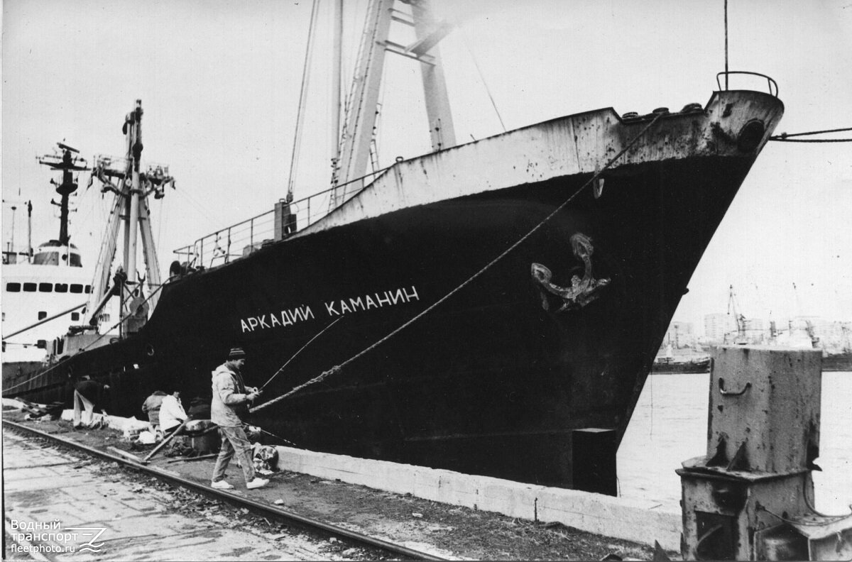 Теплоход "Аркадий Каманин"