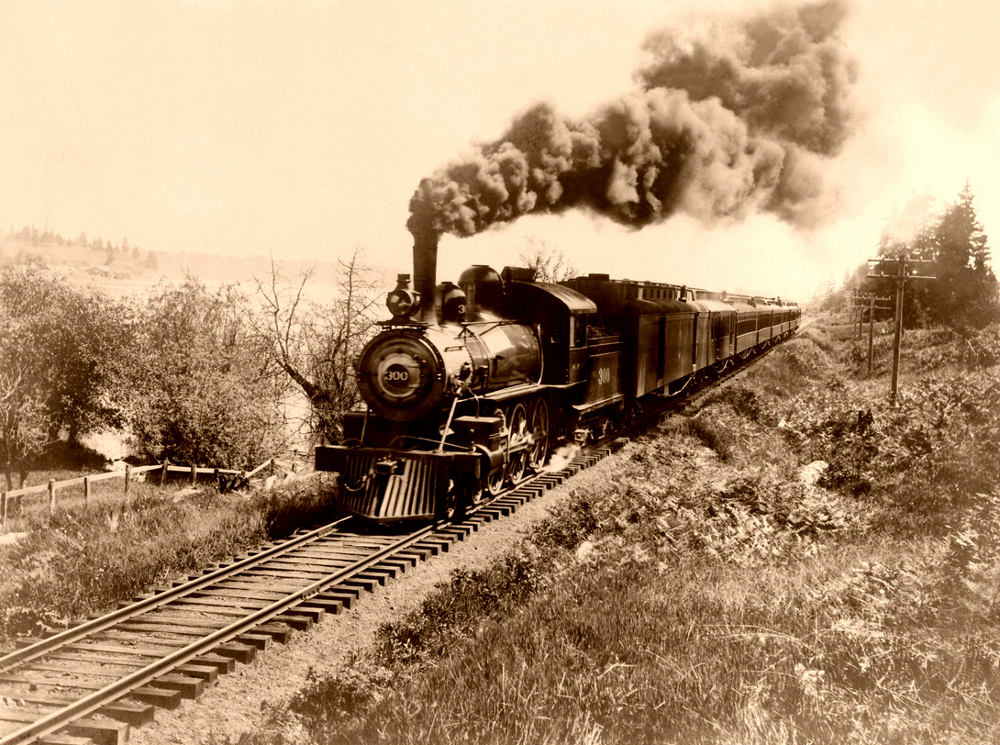 Железная дорога раньше. Железная дорога США 19 век. Железные дороги 19 века США. Паровозы 19 века в России Транссиб. Железные дороги США 1900.