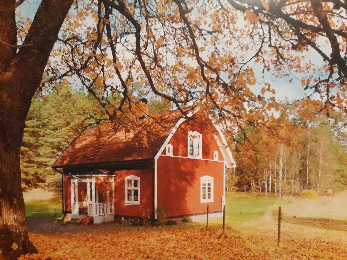 Вот такой у меня прекрасный календарь с видами Швеции. Дом моей мечты.оровоо Природа и никаких заборов