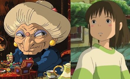 Дзениба и Тихиро "Унесенные призраками"