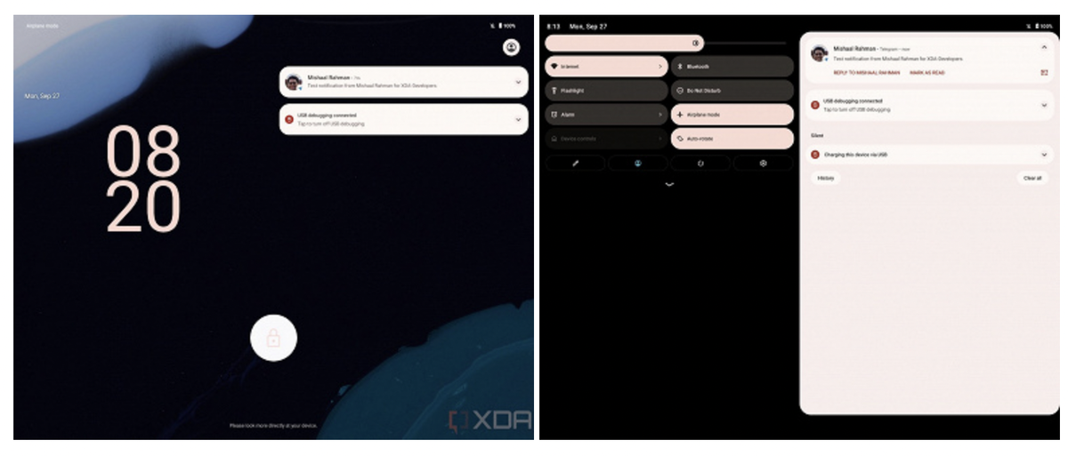 Новый внешний вид для складных устройств