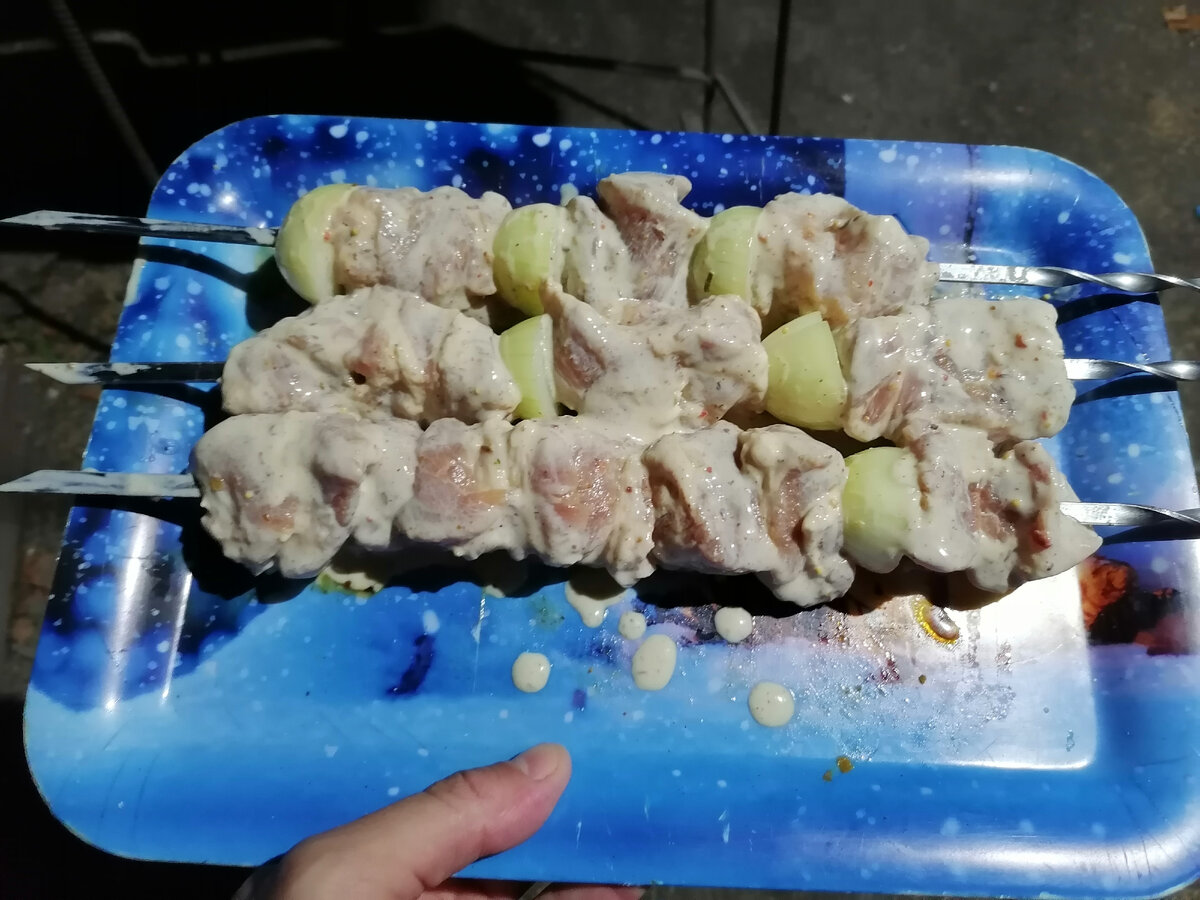 Рецепт шашлыка из свиной шеи на кефире