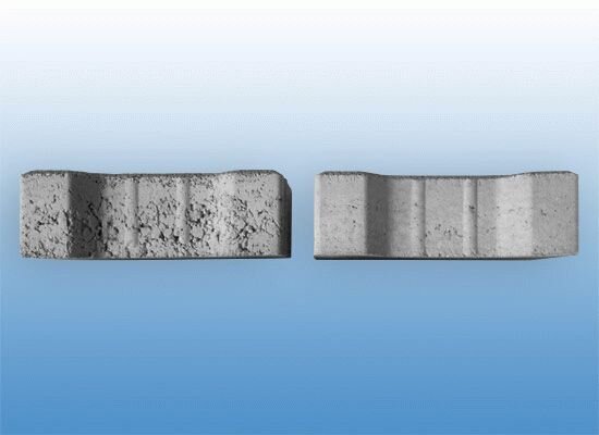 [caption id="attachment_1433" align="alignnone" width="550"] Бетон без пластификатора и с пластификатором[/caption]