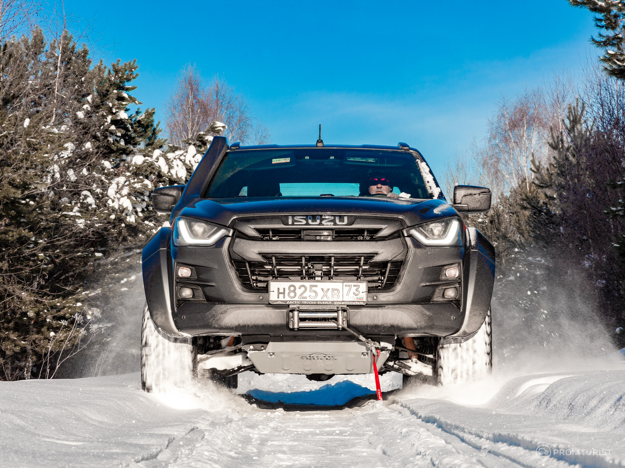 Протестировал Isuzu D-max Arctic Trucks. Монстрический внедорожник, который можно купить в РФ ???6