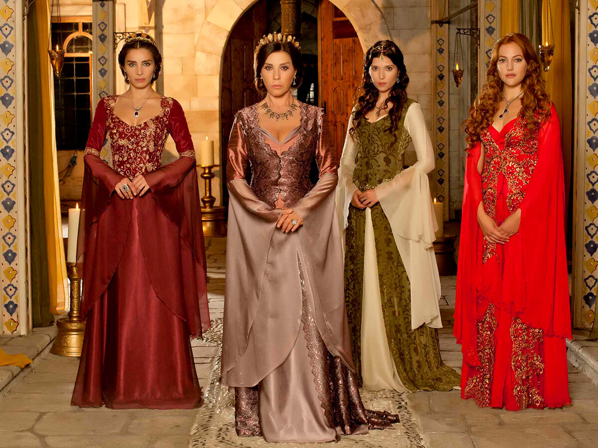 Роскошные наряды "Великолепный век"