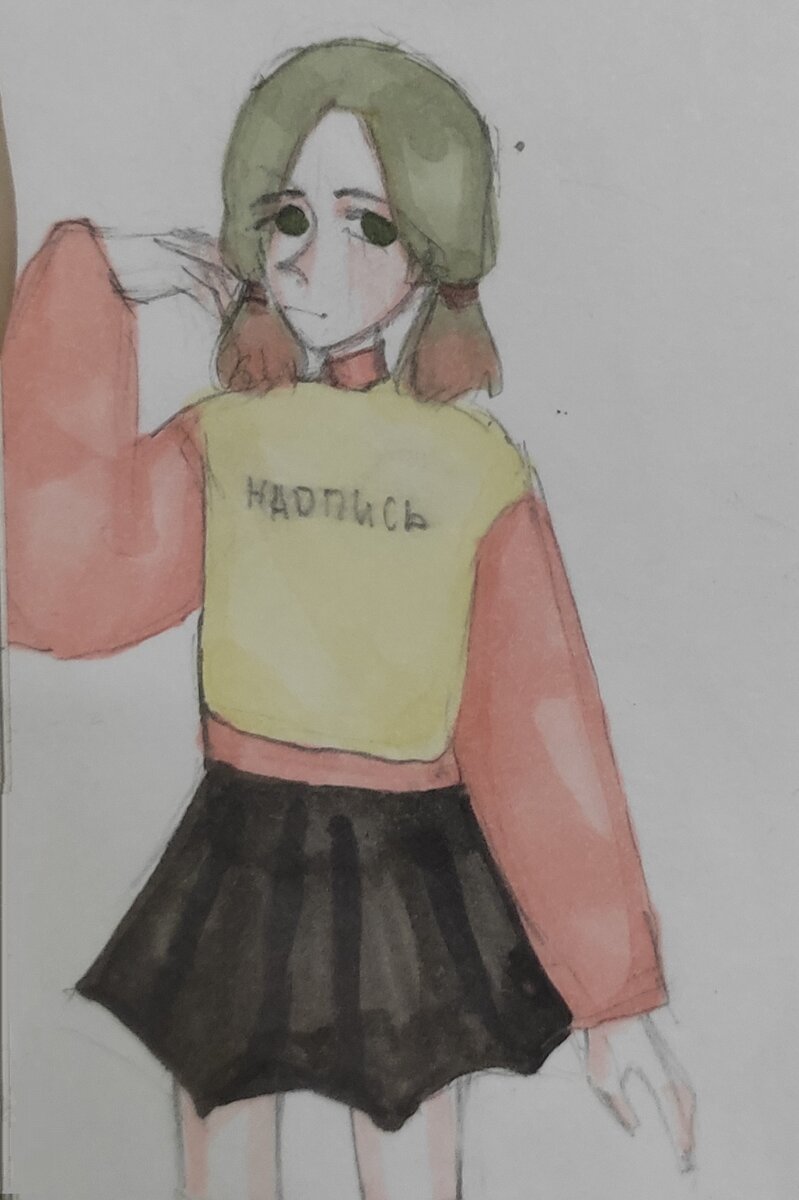 Рисунок дочки, просто для иллюстрации