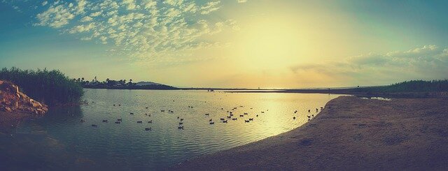 вечерняя зорька фото с pixabay