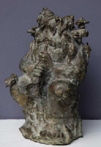 Пан. Б.М. Сергеев, Л.Б. Кузнецова Санкт-Петербург. 1991 г. Из собрания Музея истории религии
