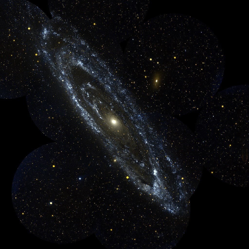 Галактика Андромеда. Источник https://photojournal.jpl.nasa.gov/catalog/PIA04921