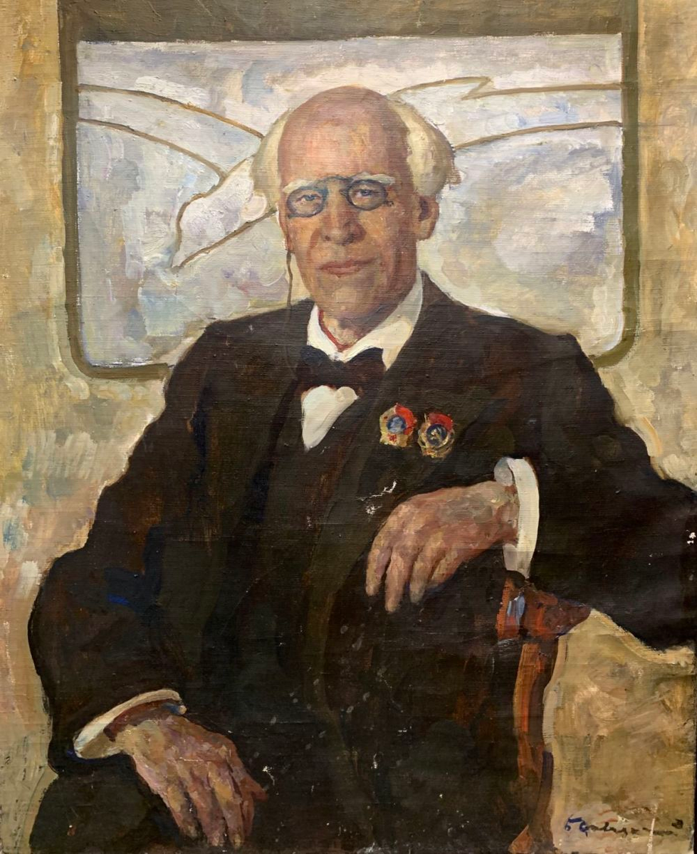 "Портрет Станиславского" Б. Столоцкий. Картинка с pinimg.info