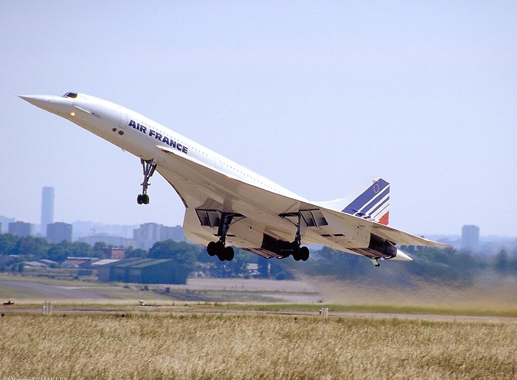 Concorde в аэропорту Шарль де Голль 