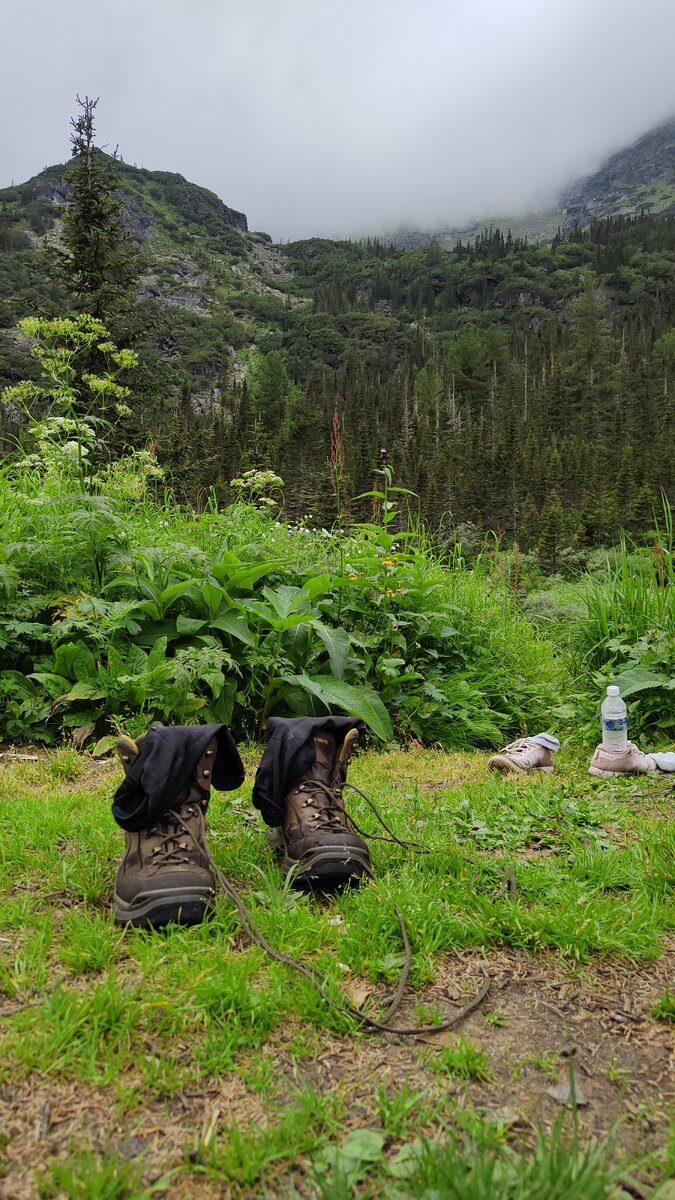 Ботинки на отдыхе