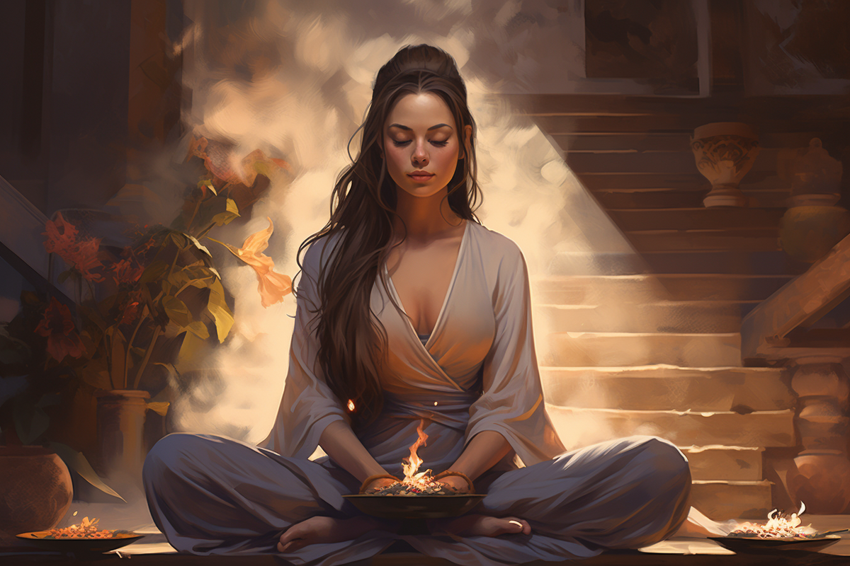 Применение аромамагии берет начало в глубокой древности.