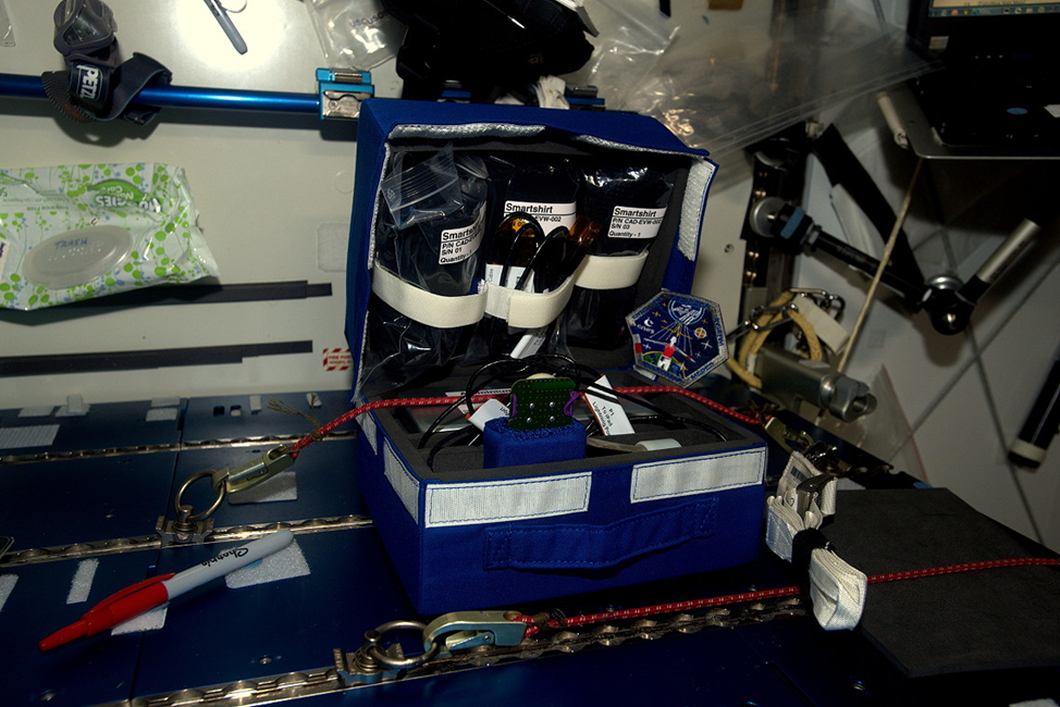 Комплект аппаратуры для медицинского исследования. Фото: spacefacts.de