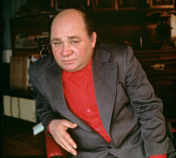 Народный артист СССР Евгений Павлович Леонов, 1983 год, © РИА Новости