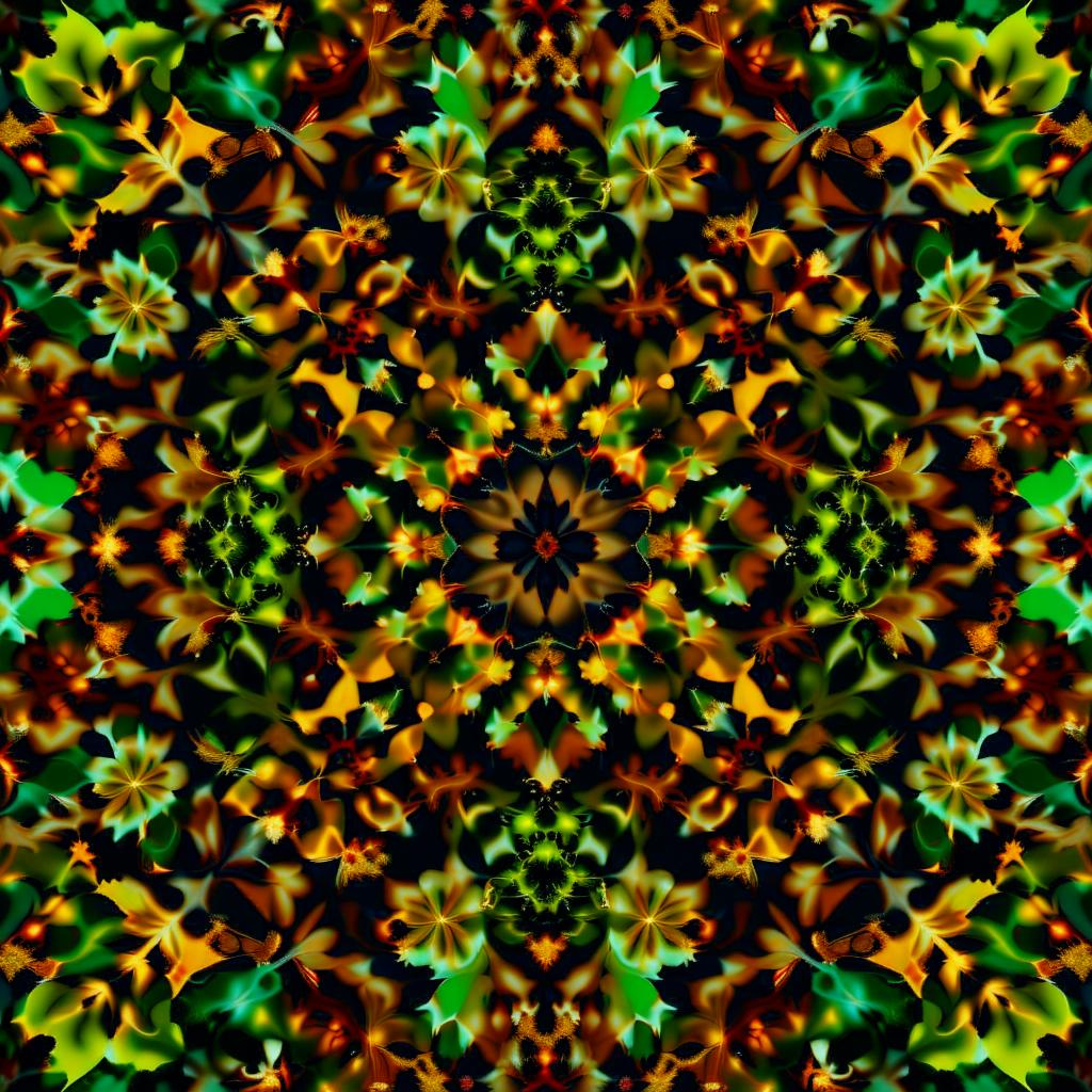 Этот узор "соткан" Нейросетью