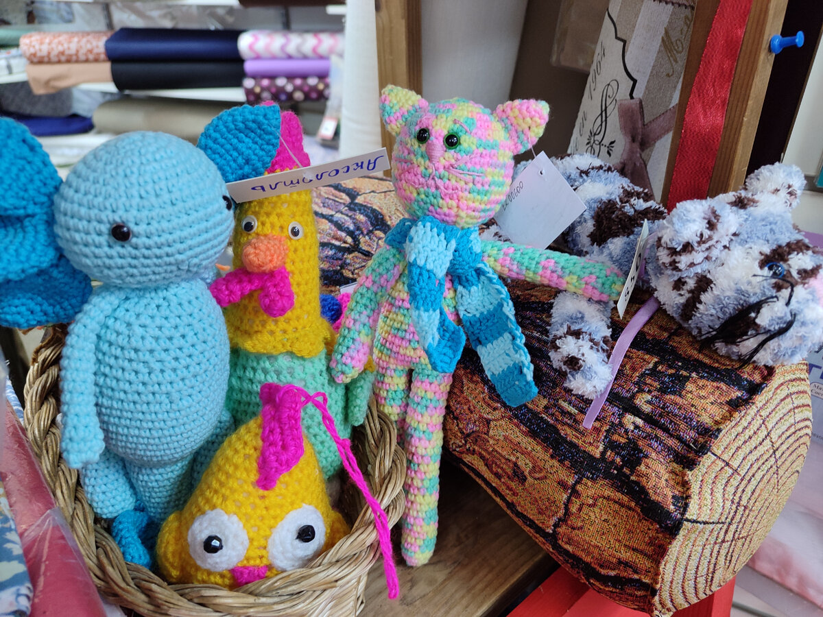 Фото автора. игрушки крючком