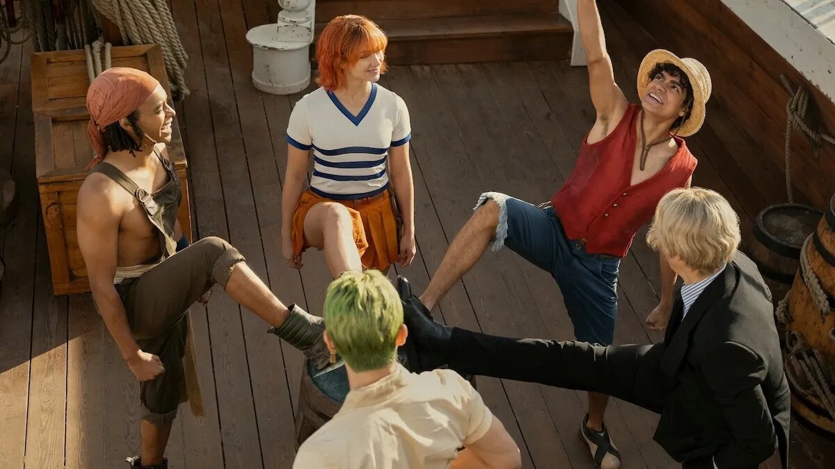 Кадр из сериала "One Piece"