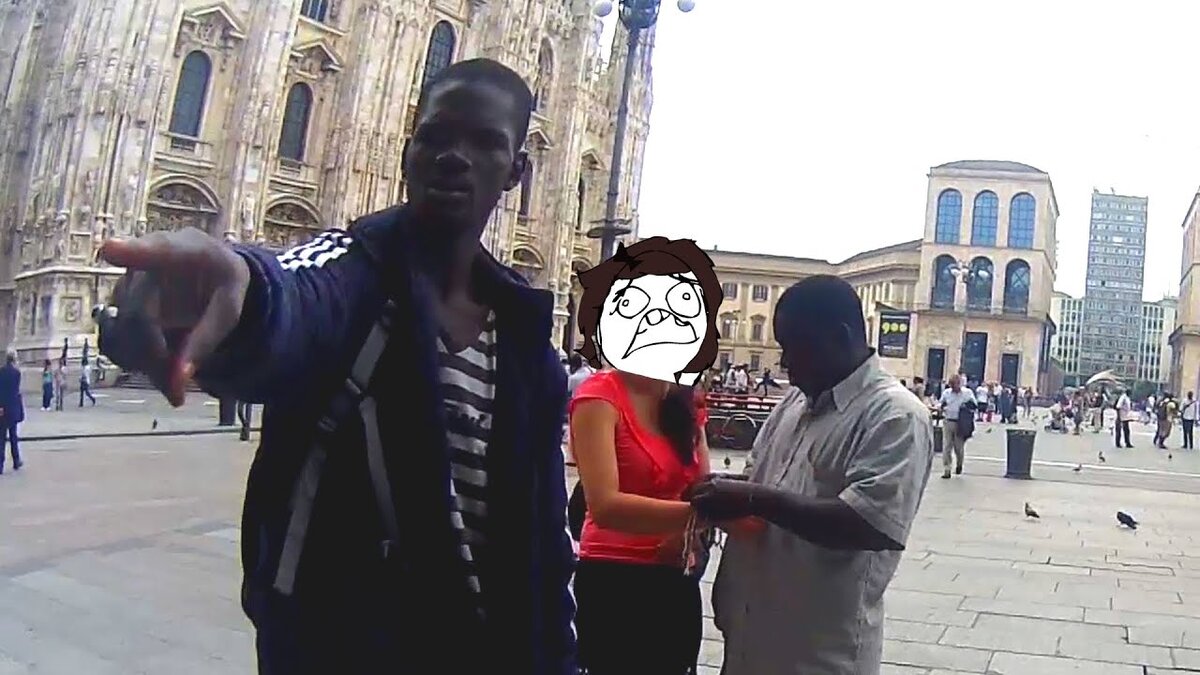 Мошенники нашли свою жертву в Милане. Фото: Youtube.com/user/AspieThinker