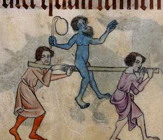 Иллюстрация из Luttrell Psalter