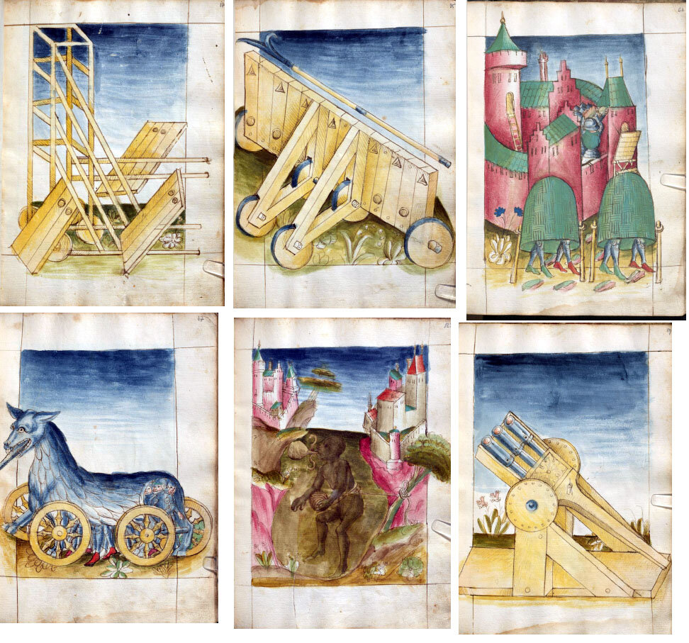 Пример страницы из "bellifortis".