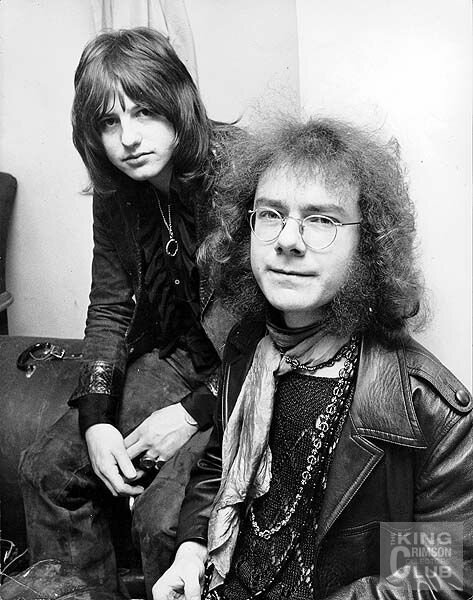 Greg Lake, Robert Fripp 