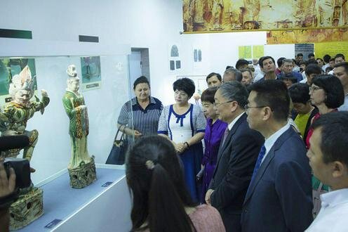  На открытии выставки. Фото с сайта Uzbektourism.uz