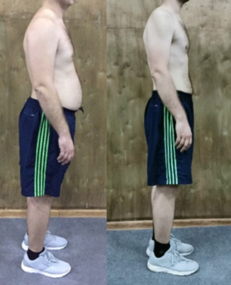 Мои фото разница 4 месяца. Похудел без спорта и голодания.