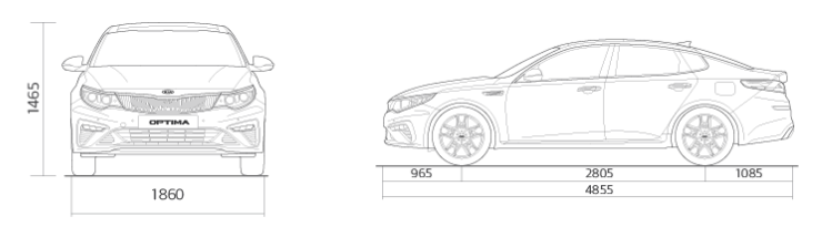 Длина киа оптима. Ширина Киа Оптима. Kia Optima габариты. Киа Оптима 2018г габариты. Габариты Киа Оптима 2019.