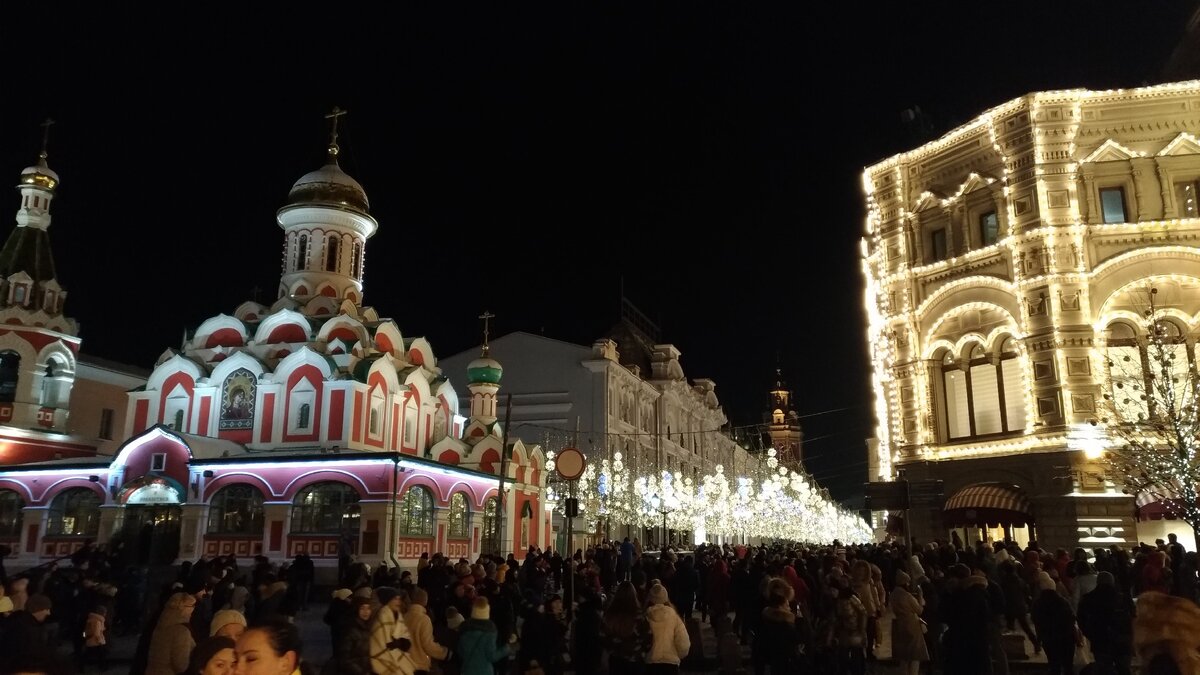 Вид на Никольскую