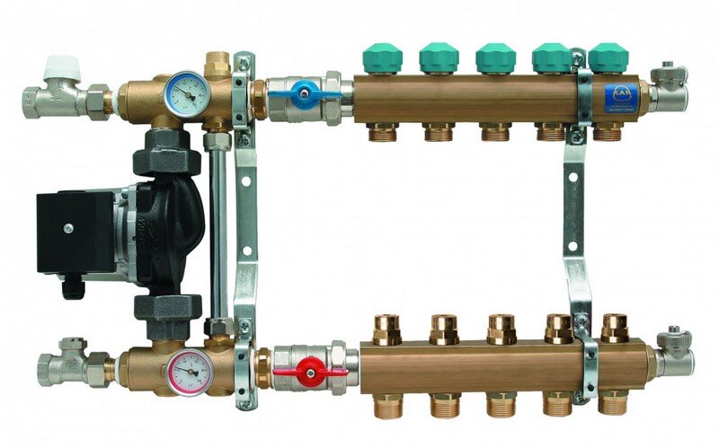 Насосно-смесительный узел для теплого пола: как выбрать и установить