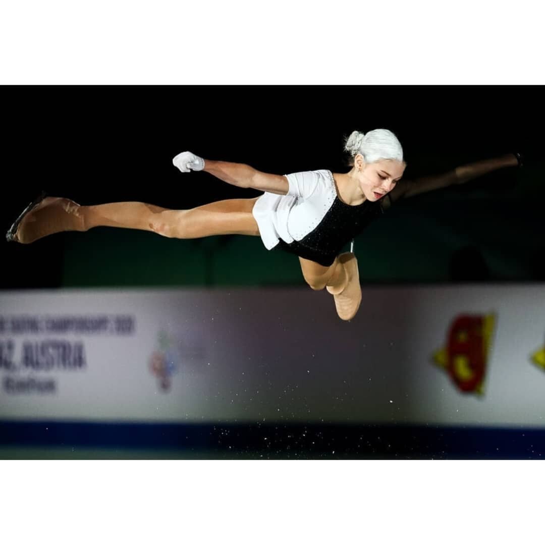 Александра Трусова. Показательное выступление на чемпионате Европы. Фото Instagram tutberidze_girls