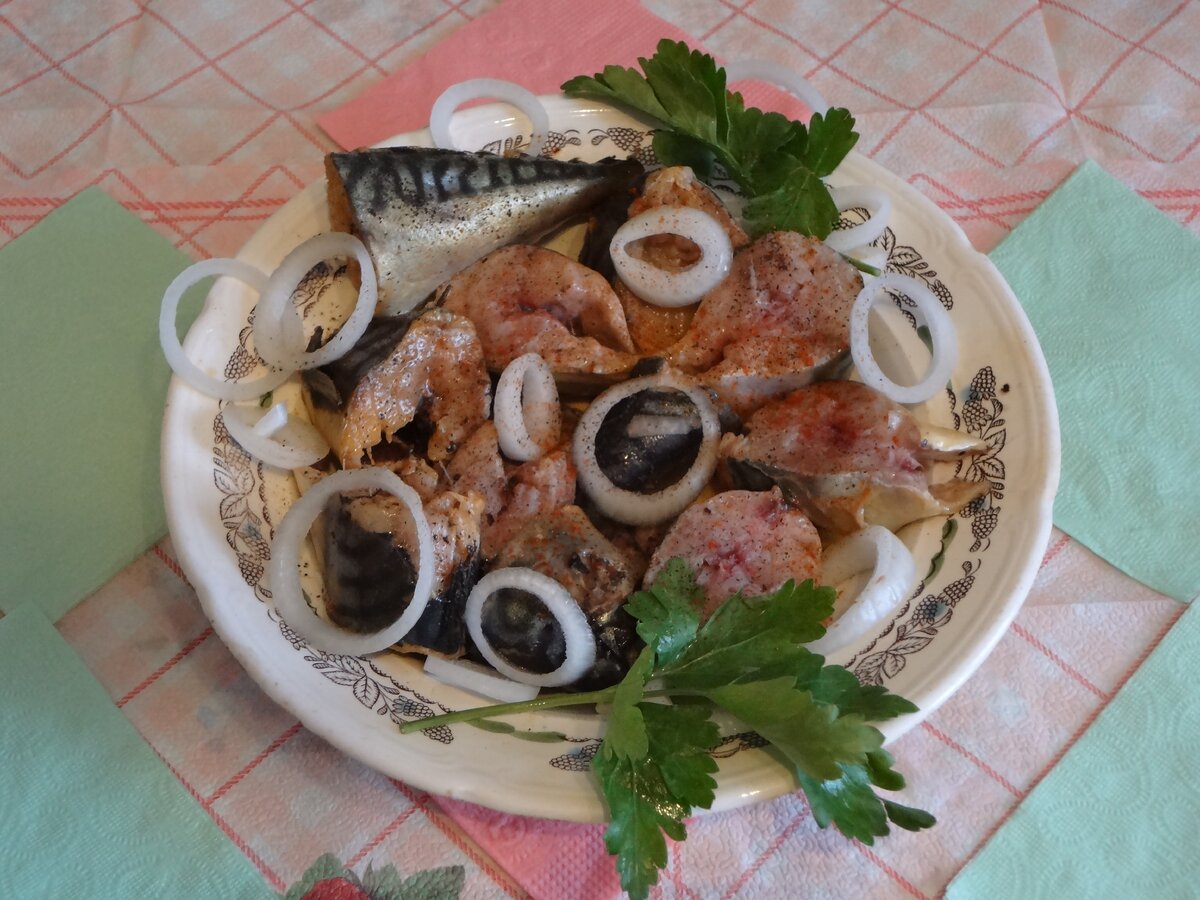 Скумбрия домашнего приготовления