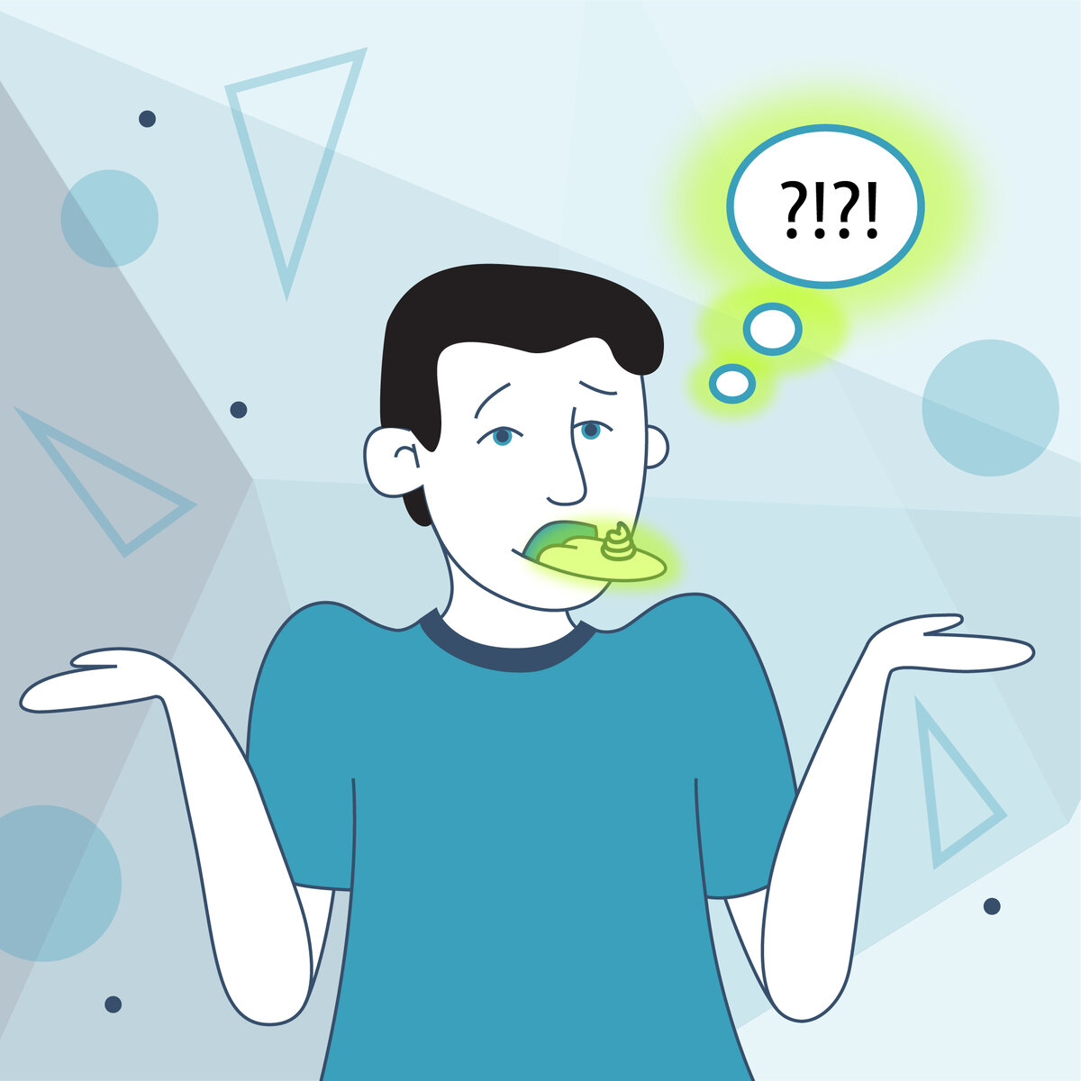 неприятный запах изо рта?