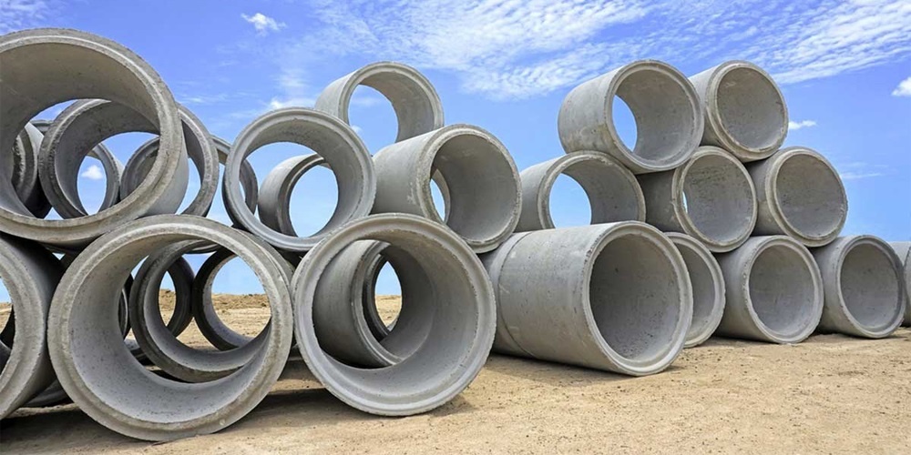 Бетонные кольца колодца
